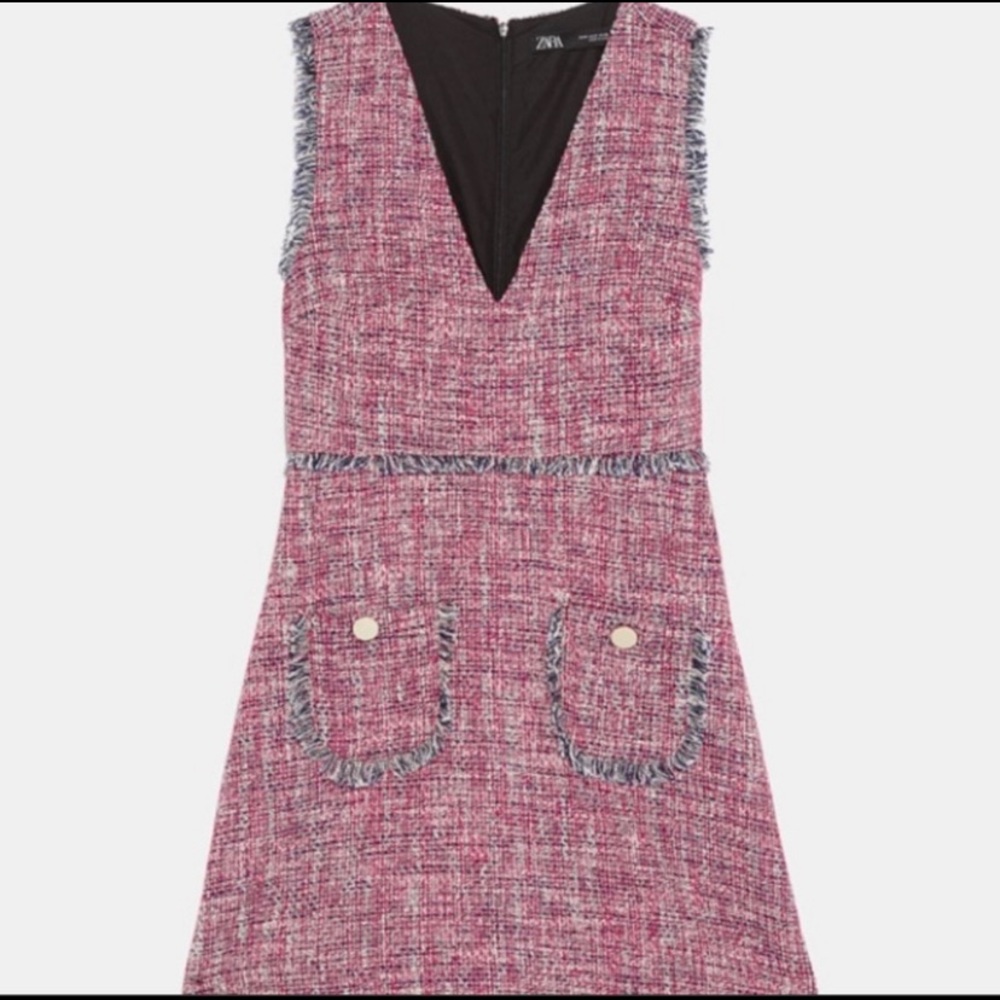 Zara tweed dress
